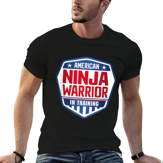 American Ninja Warrior In Training  Oversized Silhouette T-Shirt