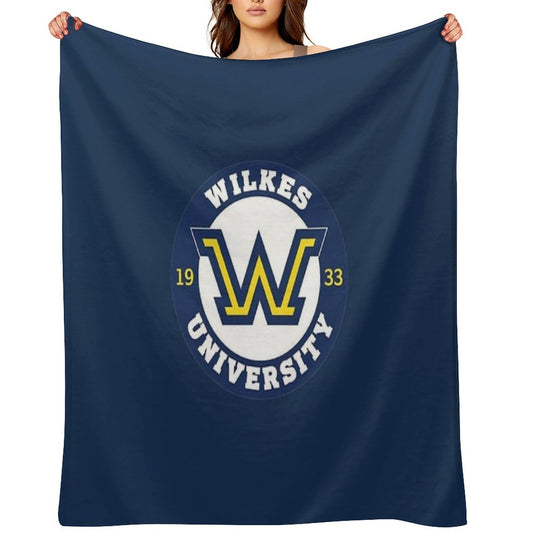 Wilkes University Throw Blanket