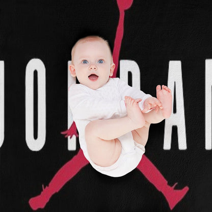 Jordan Basketball Throw Blanket