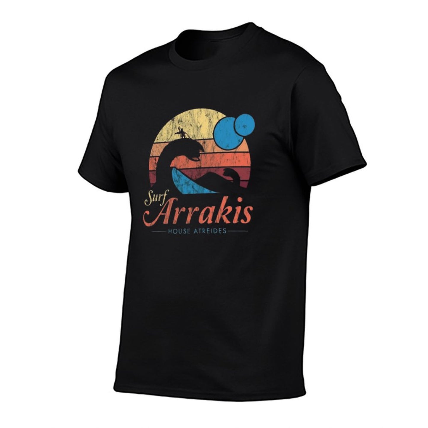Visit Arrakis - Vintage Distressed Surf - Dune - Sci Fi  Versatile T-Shirt