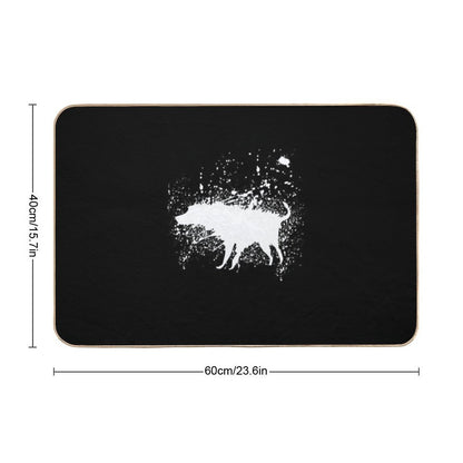 Banksy Splash Dog Bath Mat