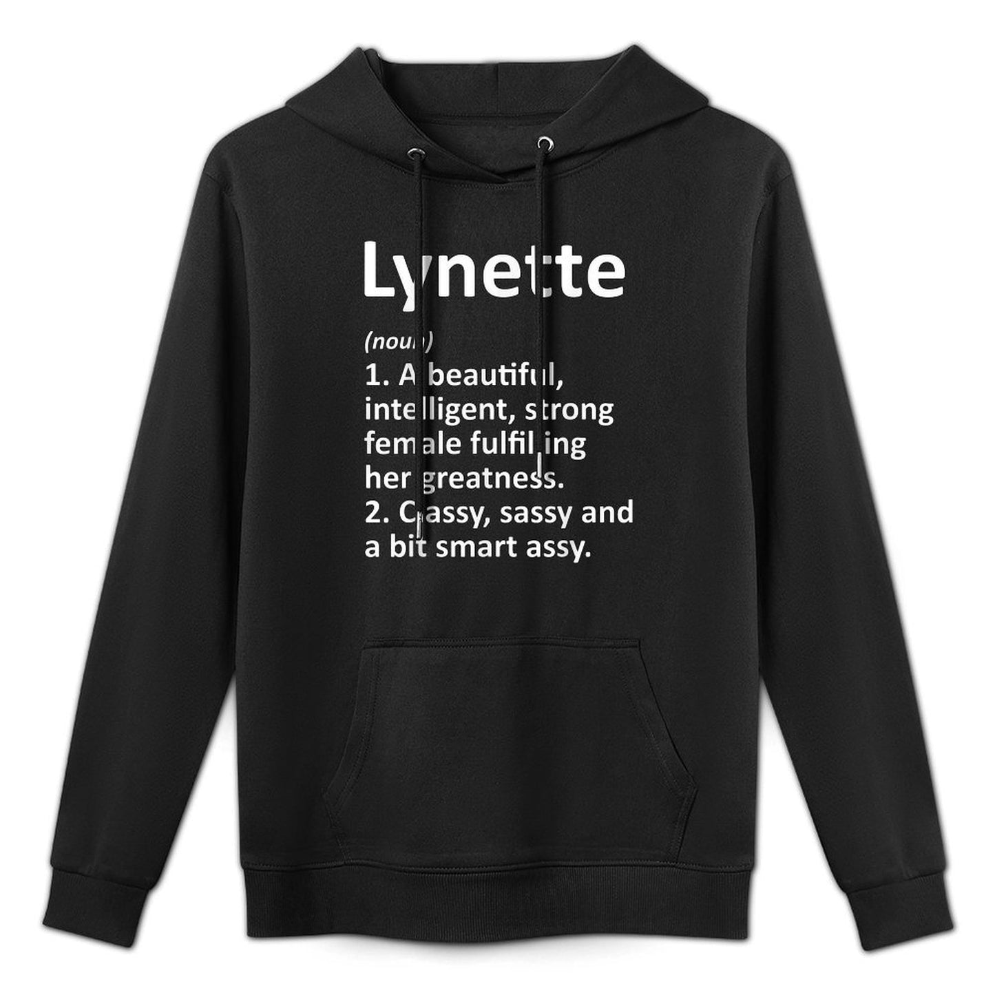 LYNETTE Definition Personalized Name Funny Christmas Gift Pilling-Resistant Hoodie