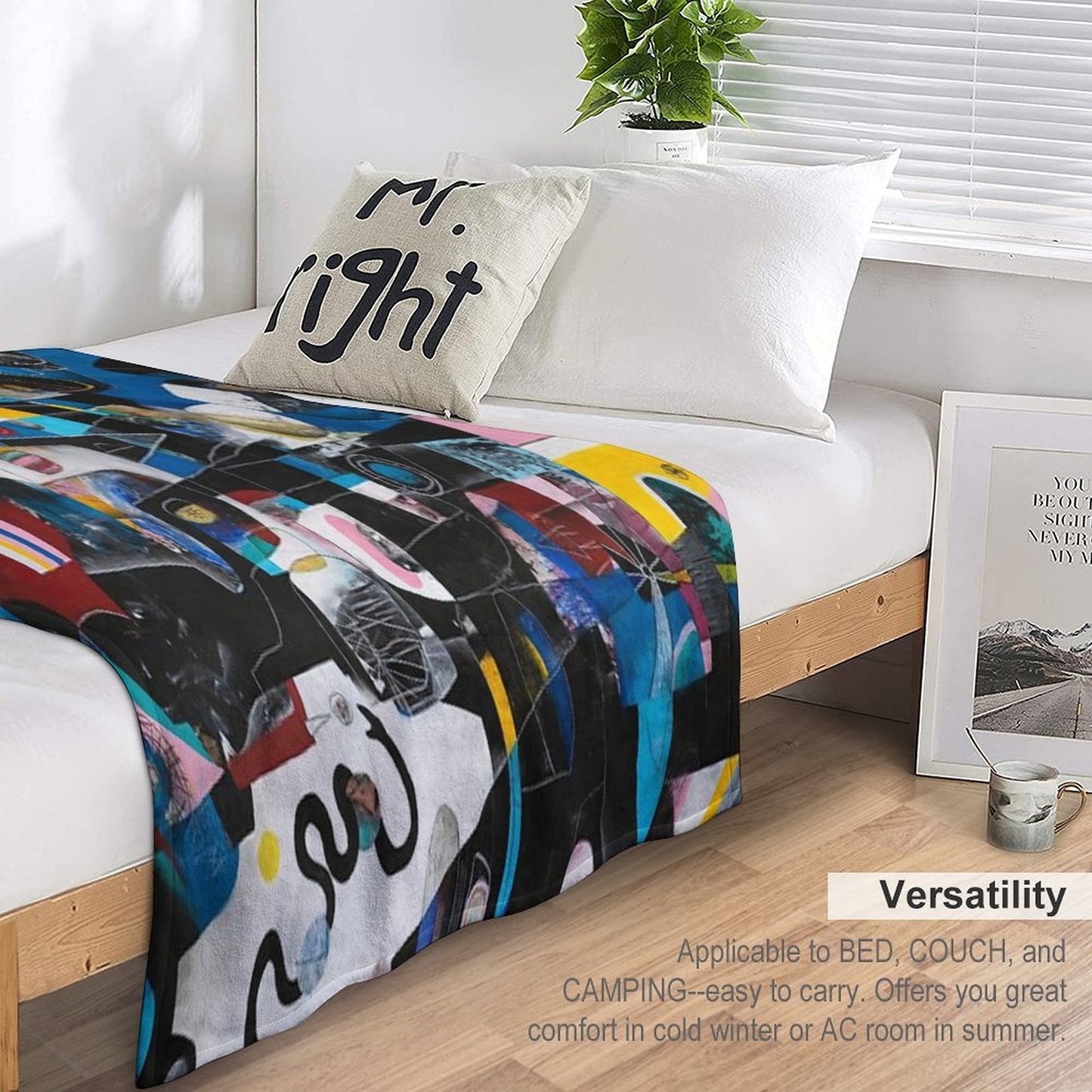 HAVING SOMETHING TO BLOCK OUT THE SUN IS GOOD FOR THE SOUL Throw Blanket