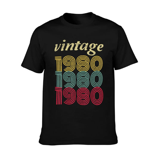 1980 40th Birthday Gift Vintage Retro Men Women 40 Years Old  Affordable Price T-Shirt