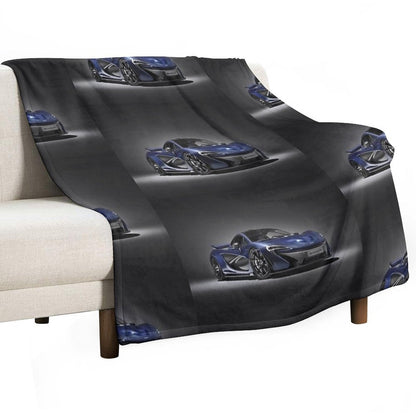 McLaren P1 Throw Blanket