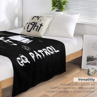 Gq Patrol Nissan Throw Blanket