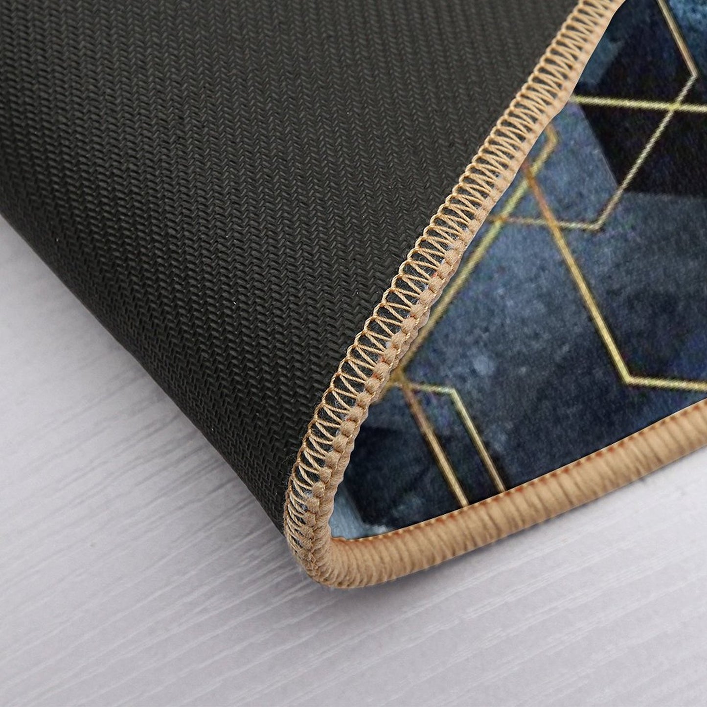 Geometric Compilation Bath Mat