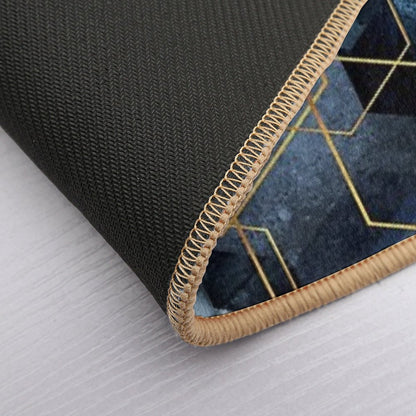 Geometric Compilation Bath Mat
