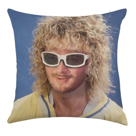 Jul Linen Throw Pillow Cover