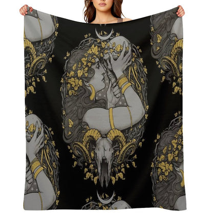 THE WITCH Throw Blanket