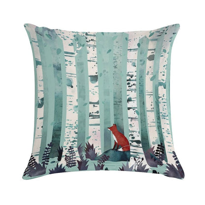 The Birches Soft Home Decor Throw Pillow