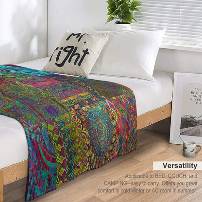 Bohemian Wonderland Throw Blanket