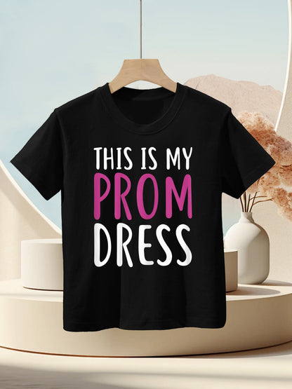 This Is My Prom Dress For Graduation 2018 Kids T-Shirt