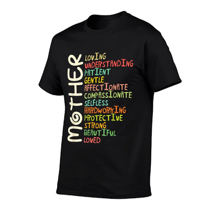 MOTHER Meaning Shirt I Love Mom Mothers Day T-Shirt