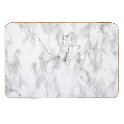Carrara Marble Bath Mat