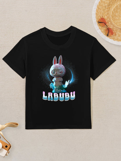 Funny Stylish Labubu Cute Labubu Mermaid The Monsters Premium Kids T-Shirt