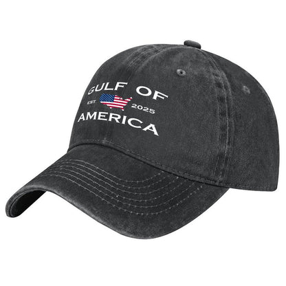 Gulf of USA America EST. 2025 Baseball Caps