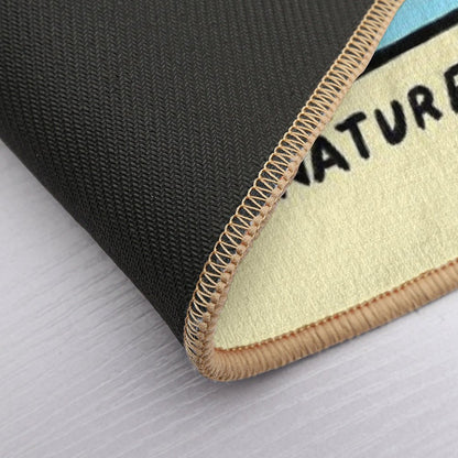 Hey You! Nature Is Calling  Eco-Friendly Bath Mat