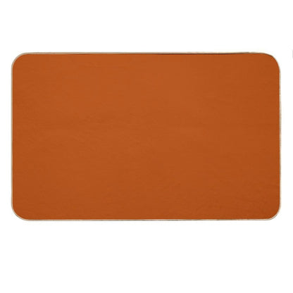 Best Seller Colors of Autumn Terracotta Orange Brown Single Solid Color - Accent Shade - Hue - Colour Bath Mat