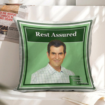 Phil Dunphy Rest Assured Linen Throw Pillow Cover