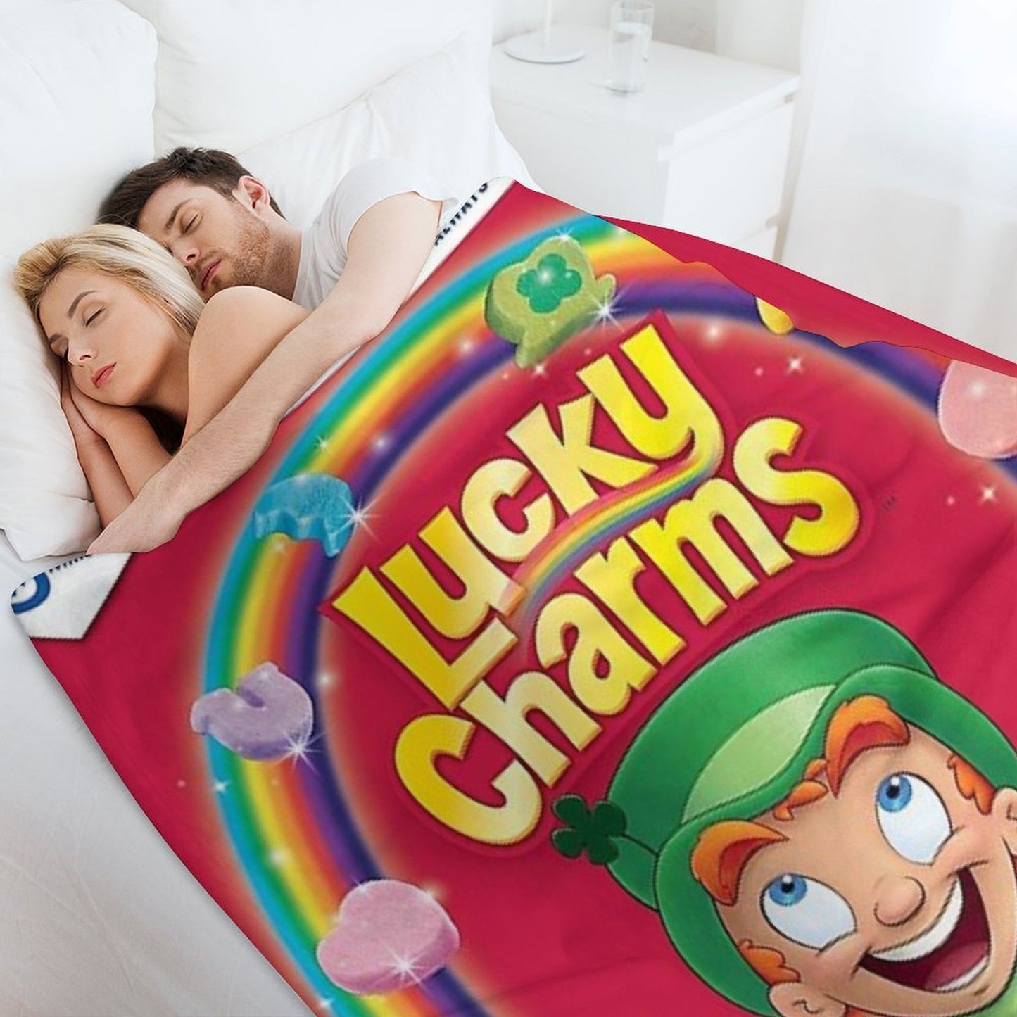 Lucky Charms Throw Blanket