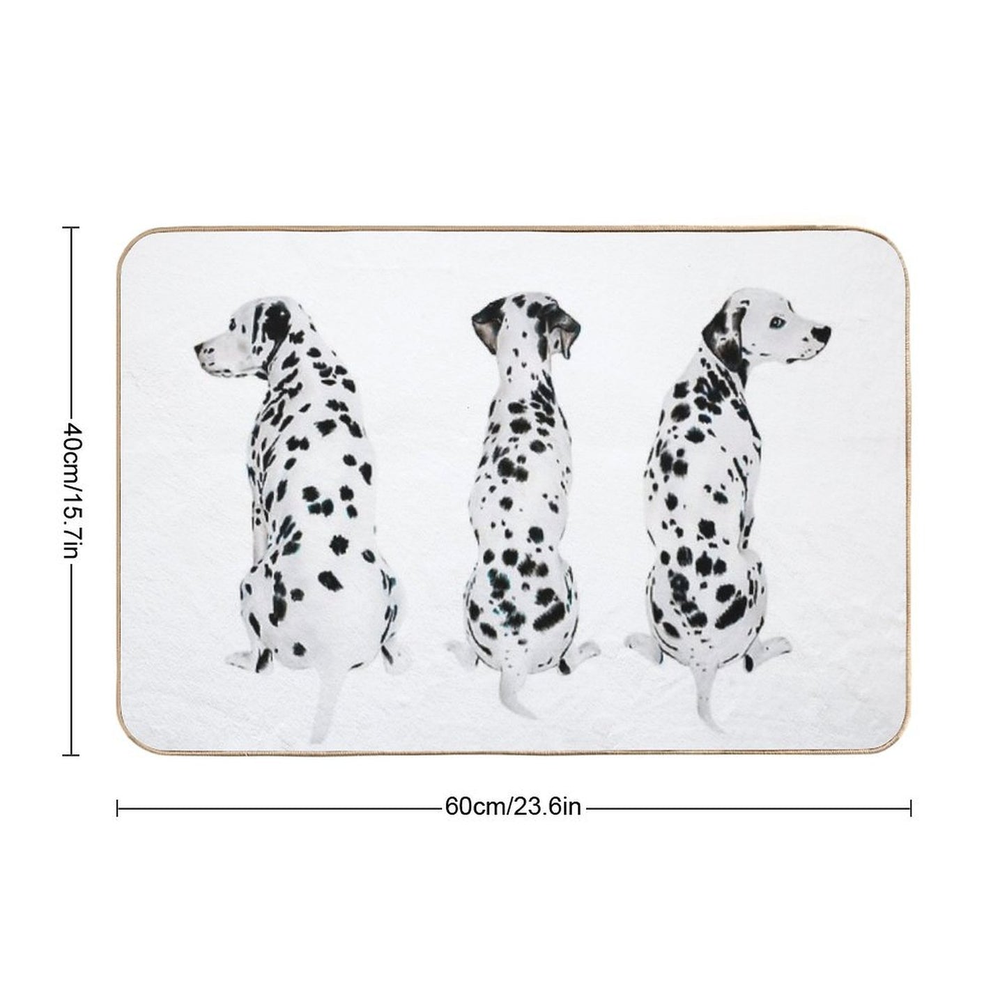 Dalmatian Bath Mat