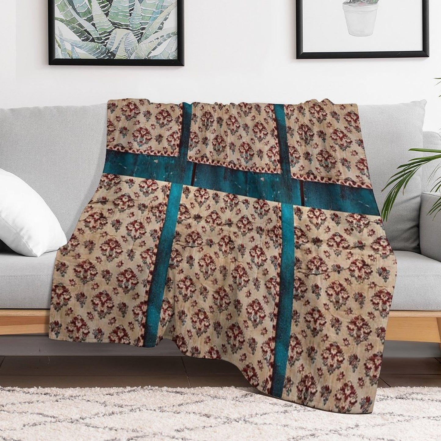 Fabric Throw Blanket