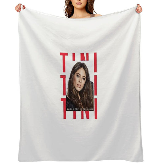 Tini - Quiero Volver Tour Merch Throw Blanket