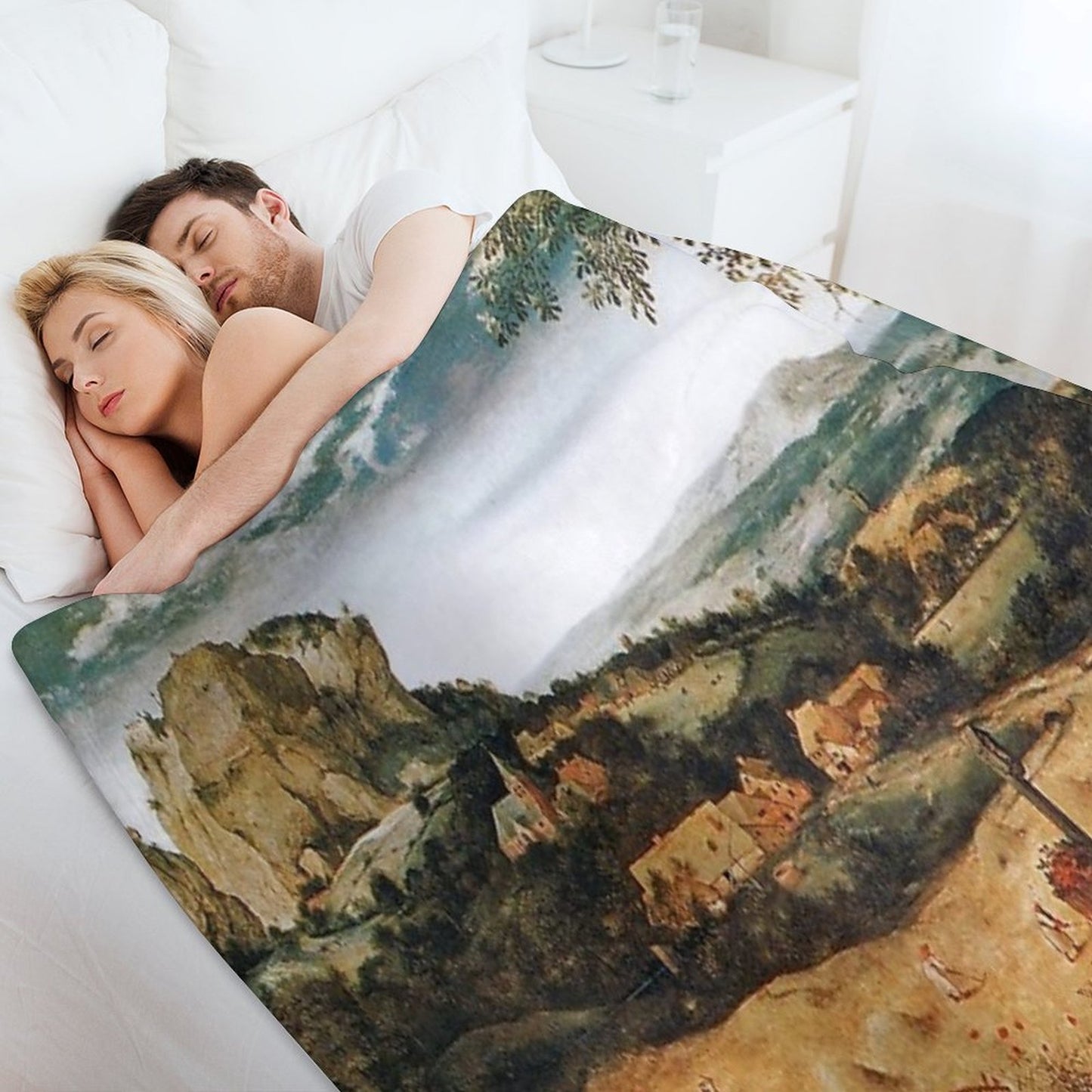 The Hay Harvest - Pieter Bruegel The Elder Throw Blanket