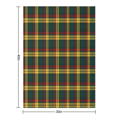 Clan MacMillan Tartan Throw Blanket