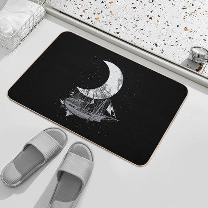 Moon Ship  Eco-Friendly Bath Mat