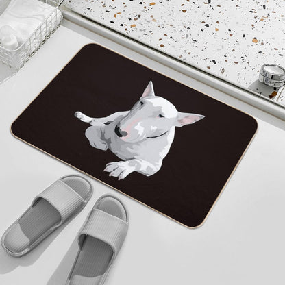 English Bull Terrier Bath Mat