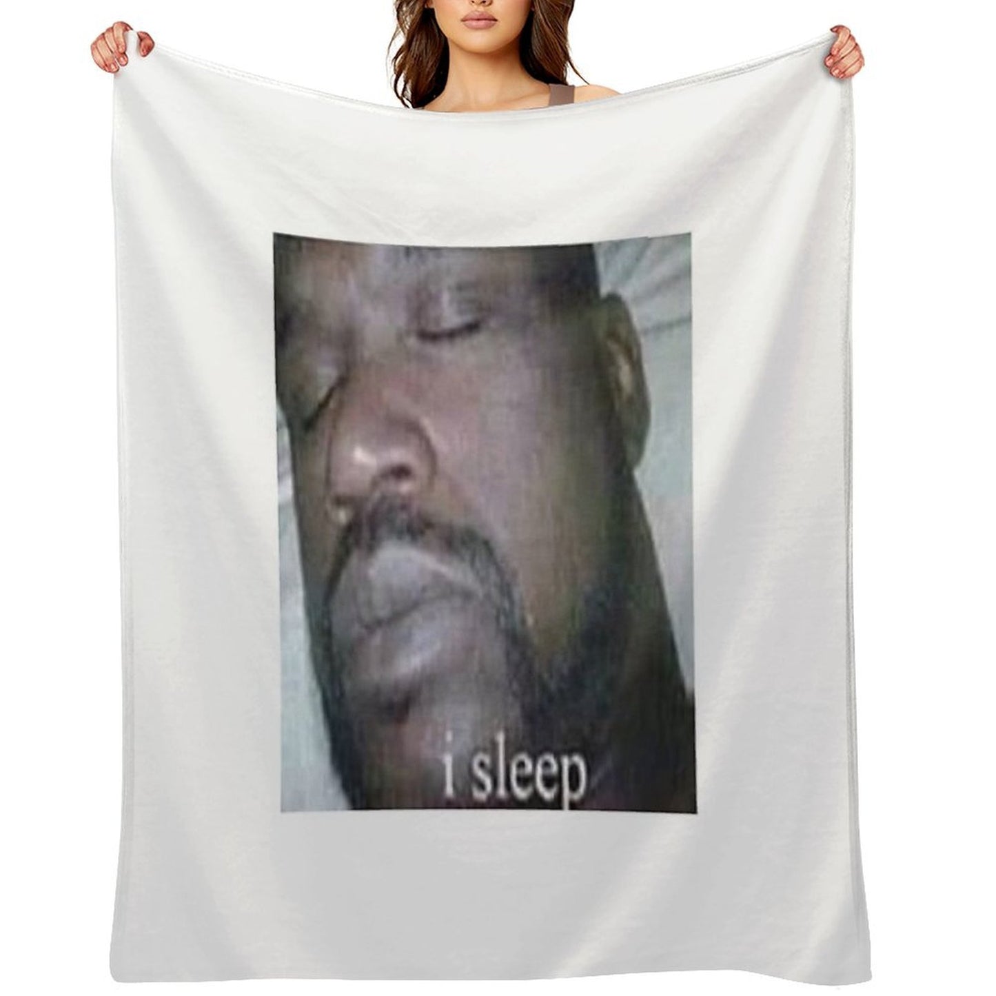 I Sleep Throw Blanket