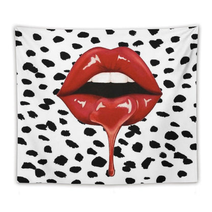 Drippy Lips Tapestry