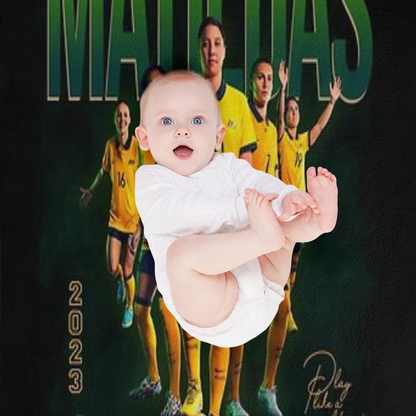 Matildas Throw Blanket