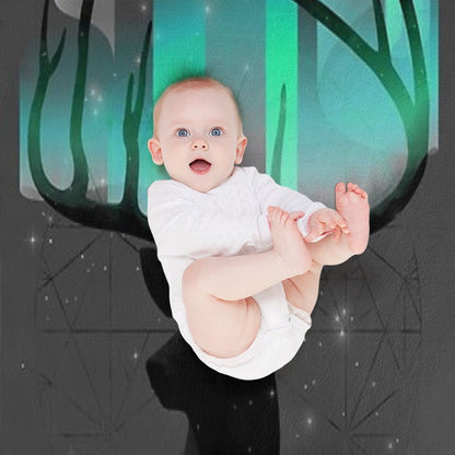 Northern Lights Throw Blanket