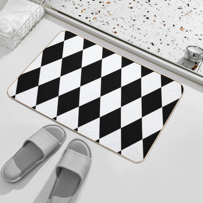 Harlequin Diamonds Bath Mat