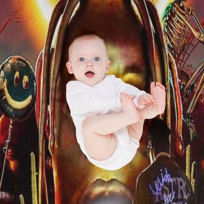 Astroworld Art Throw Blanket