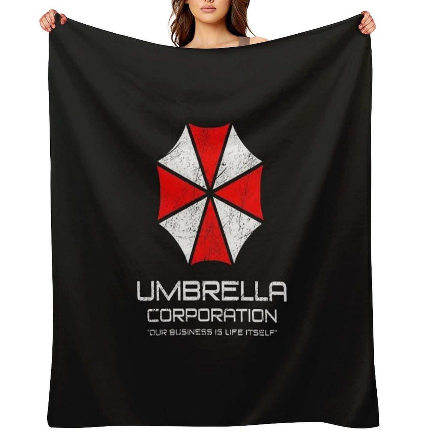 Umbrella Corporation Throw Blanket