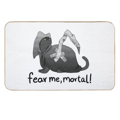 Fear Me, Mortal! Bath Mat