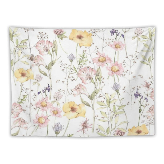 Pretty Wildflowers Tapestry
