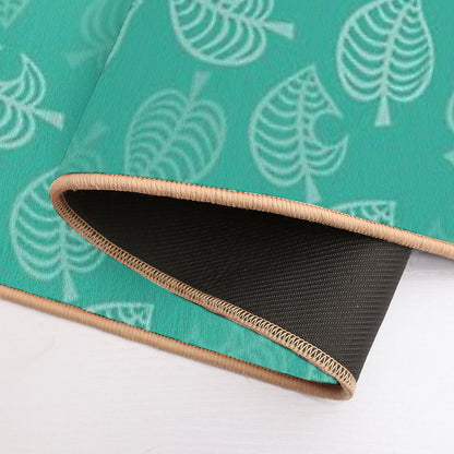 Nook Leaf in Turquoise Bath Mat