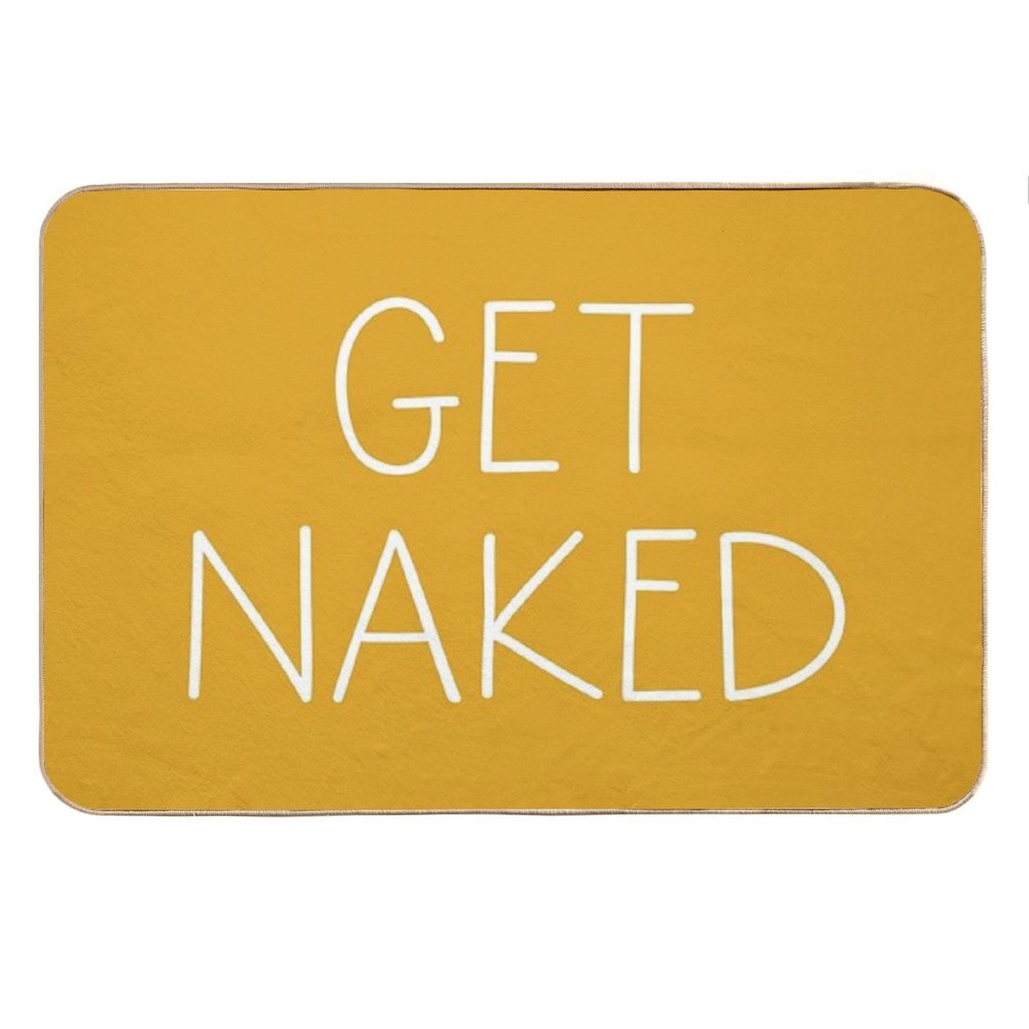 Get Naked Mustard Bath Mat