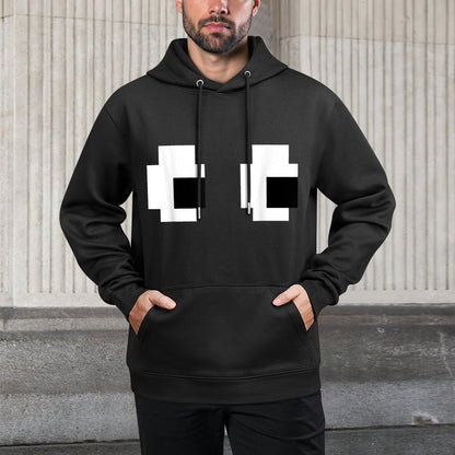 Retro Arcade Game Ghost 80s 8 Bit Halloween Group Costume All-Day Comfort Hoodie