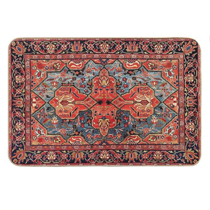 Kashan Poshti Central Persian Rug Print Bath Mat