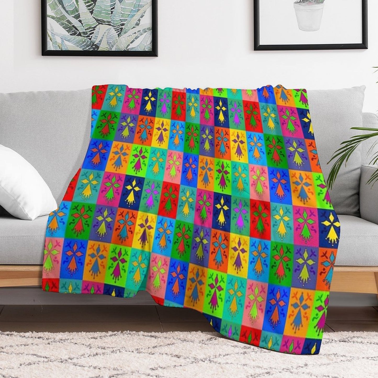 Ermine Pop Throw Blanket