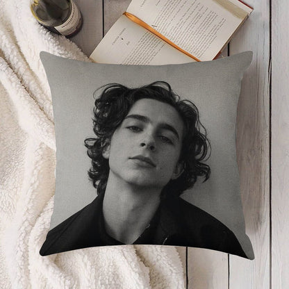 Chalamet Linen Throw Pillow Cover