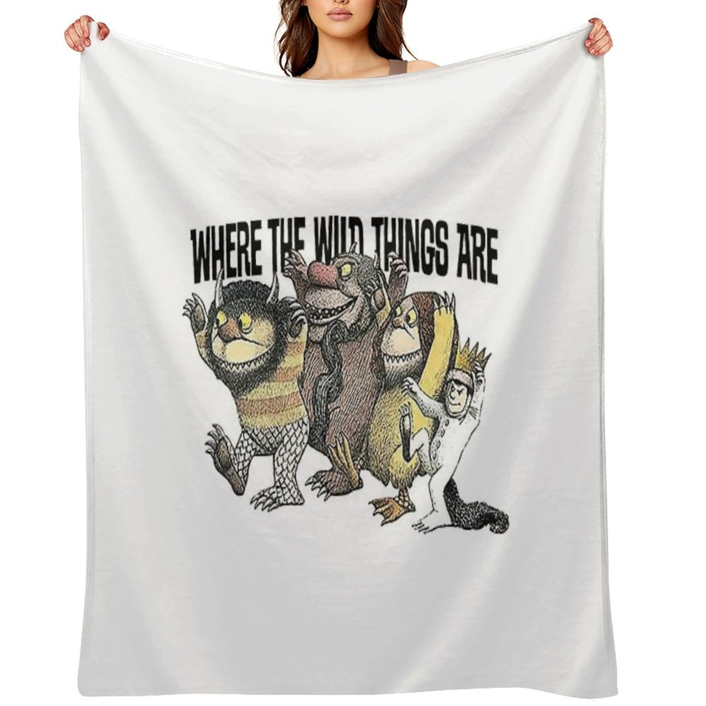 Where The Wild Things Are T-ShirtWHERE THE WILD THINGS ARE Throw Blanket