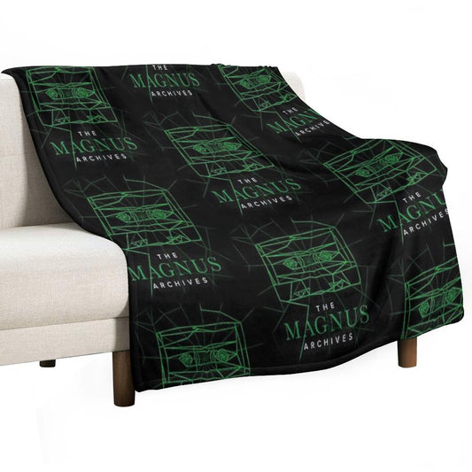 [Transparent] The Magnus Archives Logo (Season 5) Throw Blanket