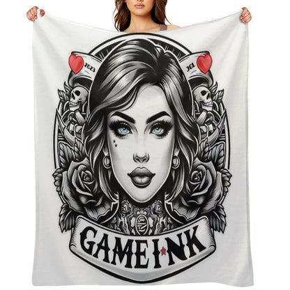 Gameink Throw Blanket